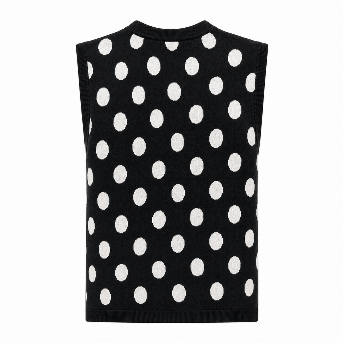 Dolce & Gabbana Women Top Polka Dot Black