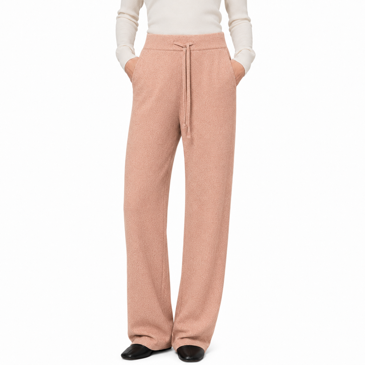 Alpha Studio Women Panta Wide Leg Mix Shapes Trousers Camel