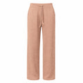 Alpha Studio Women Panta Wide Leg Mix Shapes Trousers Camel