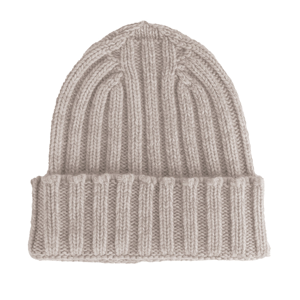 100% Cashmere Unisex Beanie Cashmere Camel