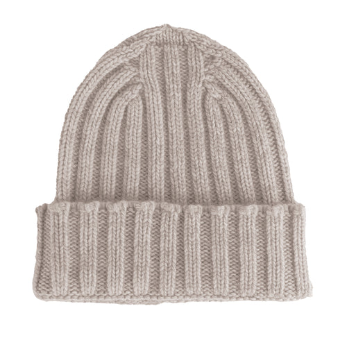 100% Cashmere Unisex Beanie Cashmere Camel
