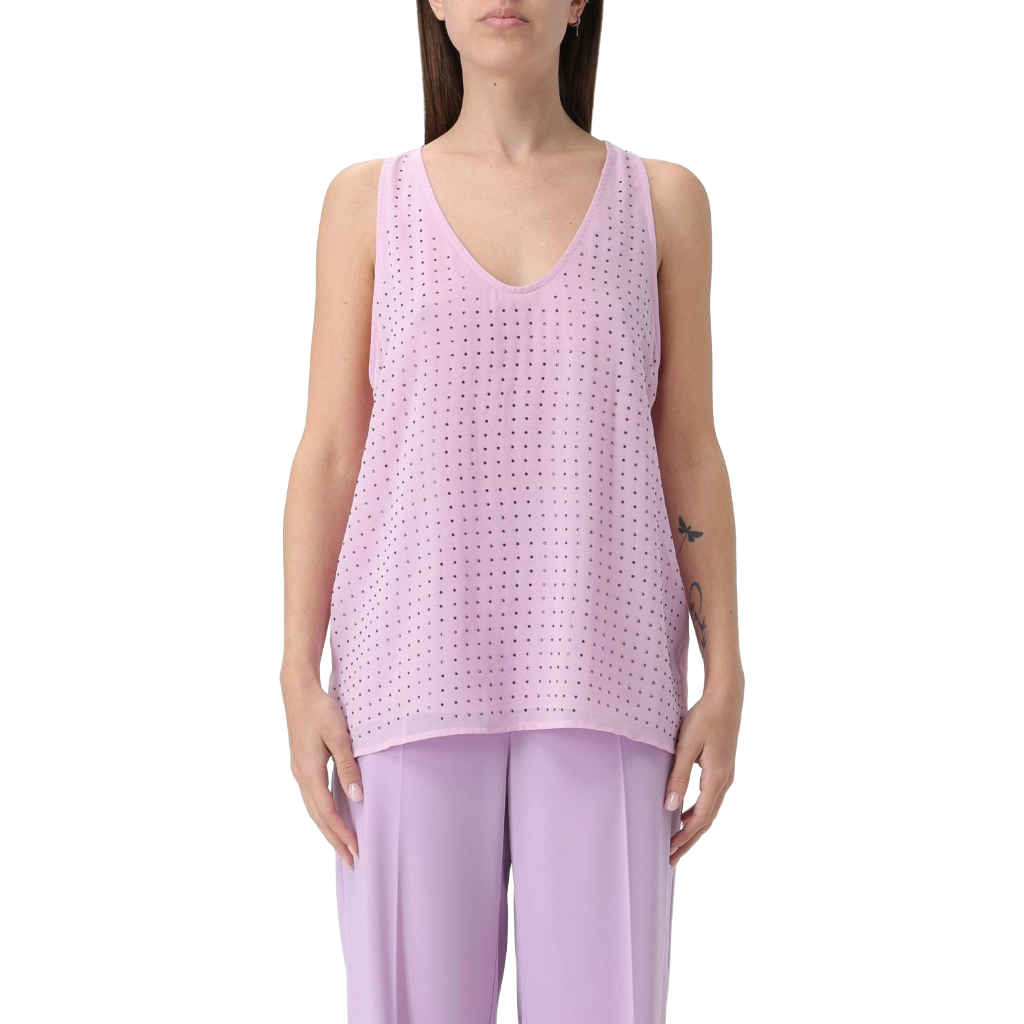Patrizia Pepe Women T-Shirt Sleeveless Pink
