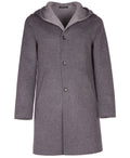 Loro Piana Fabric Men Coat Melange Grey