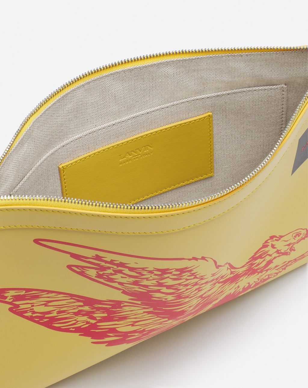 Lanvin Men Pouch Lanvin Yellow