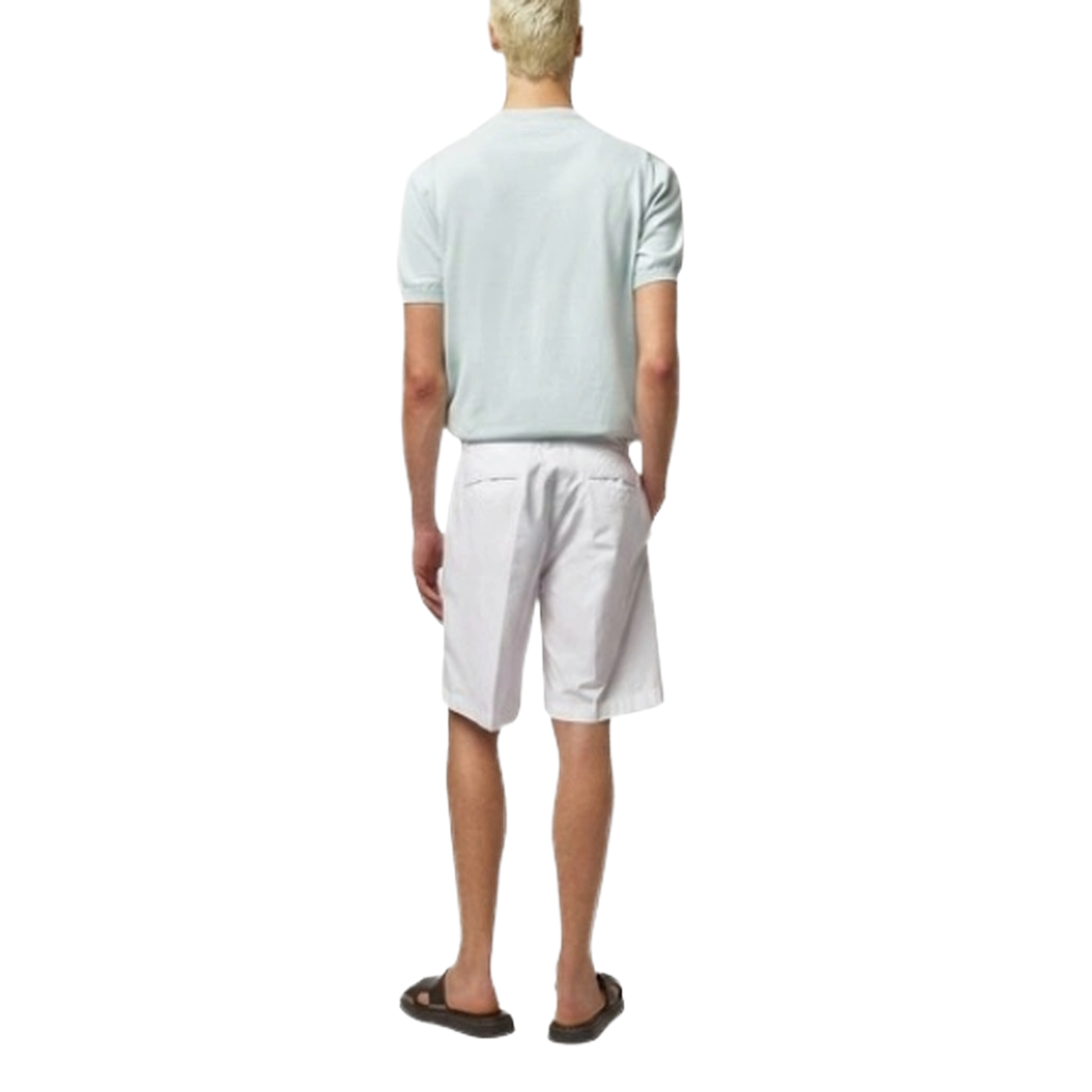 Alpha Studio Men Bermuda Shorts White