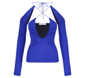 The Attico Women Top Vivid Blue