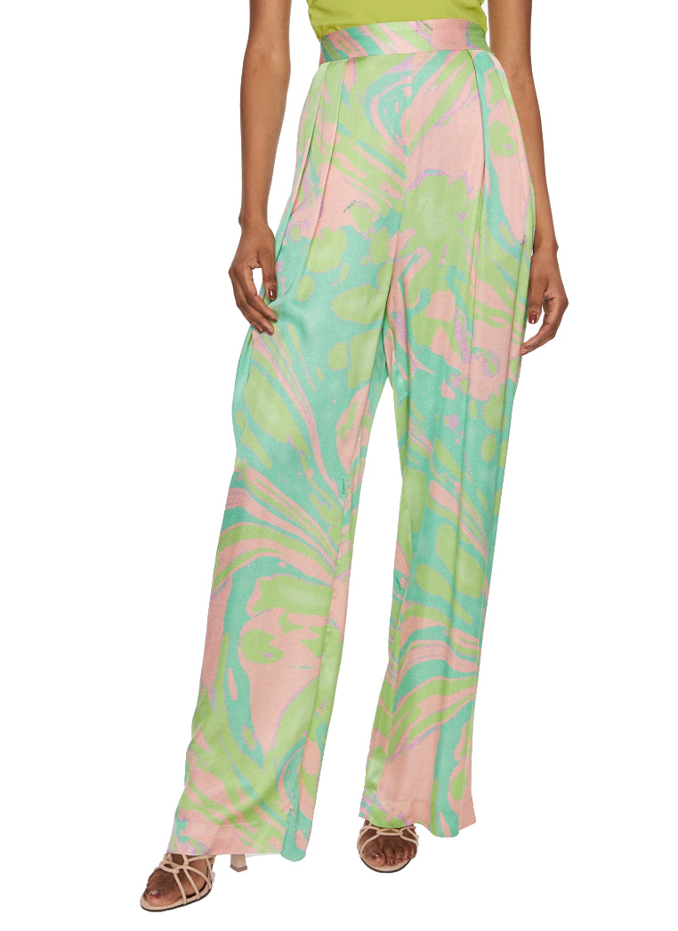 Pinko Women Penati Trousers Multicolor