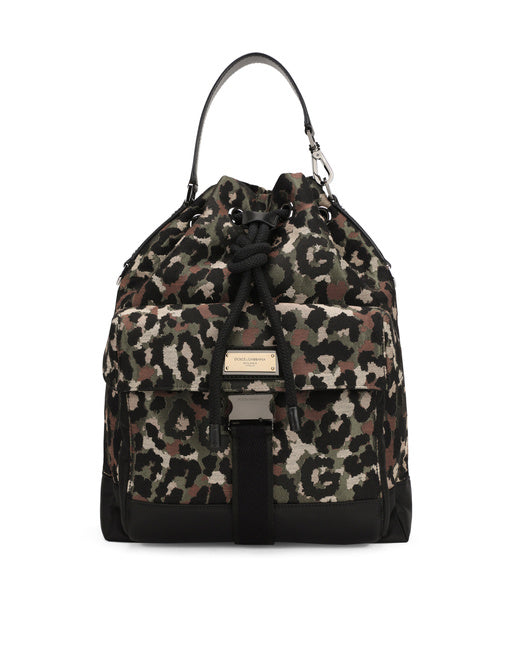 Dolce & Gabbana Women Bag Crossbody Jacquard Mimetica Camouflage