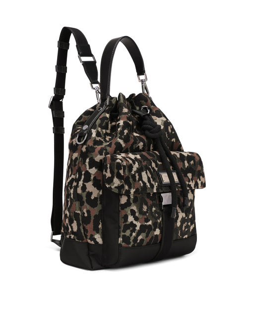Dolce & Gabbana Women Bag Crossbody Jacquard Mimetica Camouflage
