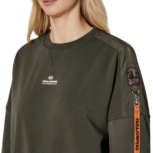 Parajumpers Women Sweatshirt Lety Green