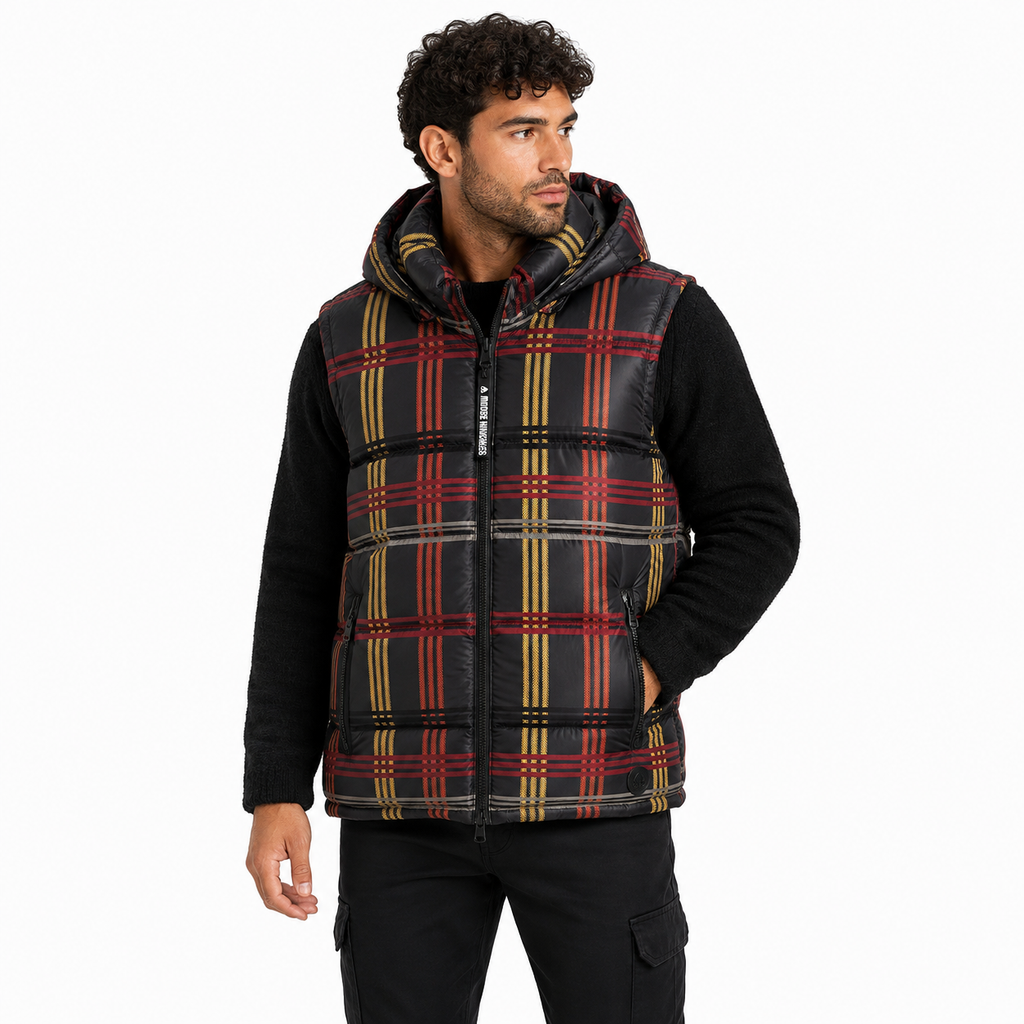 Moose knuckles Men Sleeveless Kilcona Jackets Black