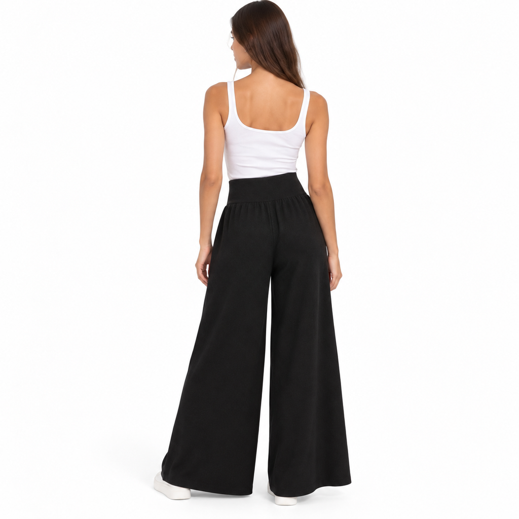 anna molinari Women Trousers Wide Leg Black
