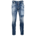 Dsquared2 Men Denim Skater Jeans Blue