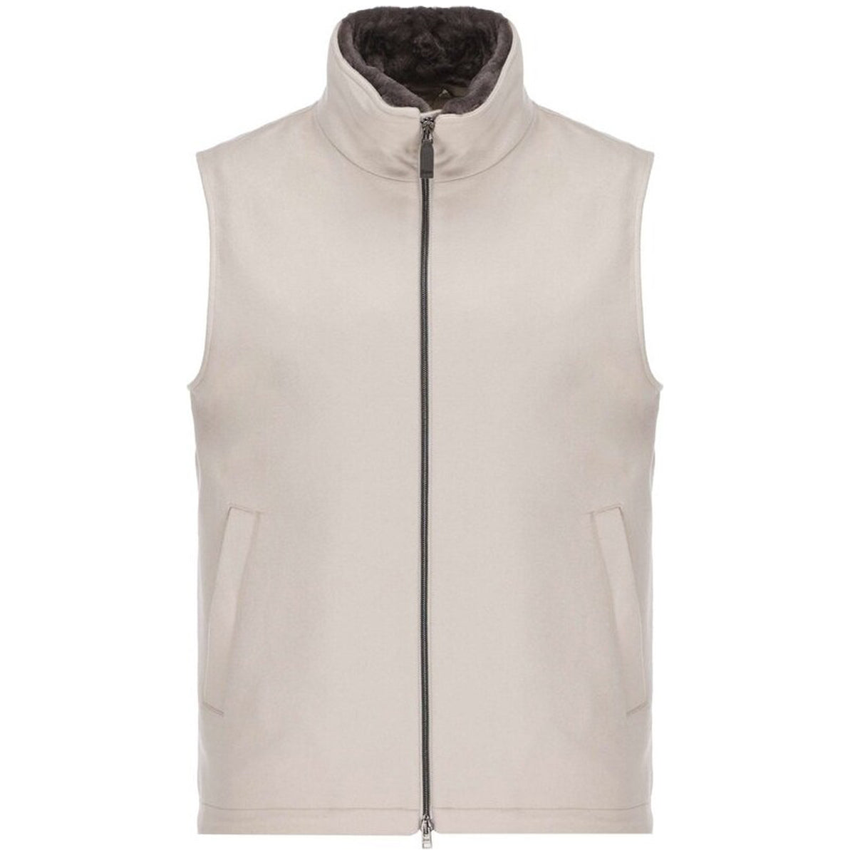 Herno Men Vest Cashmere Beige