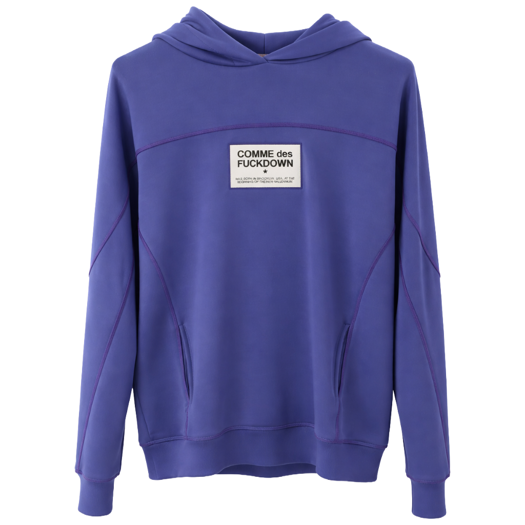 Comme Des Fuckdown Women Sweatshirt Purple
