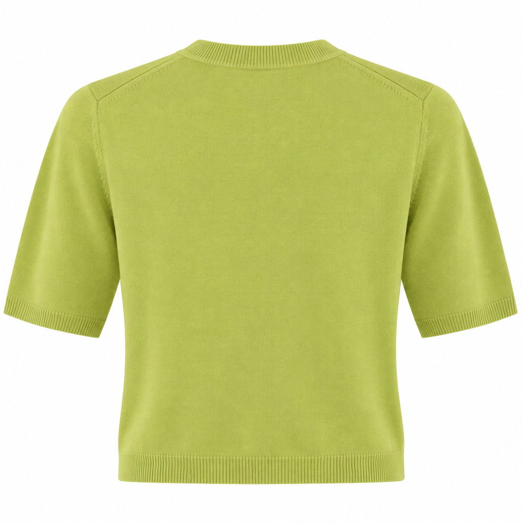 anna molinari Women T-Shirt Crew Neck Green