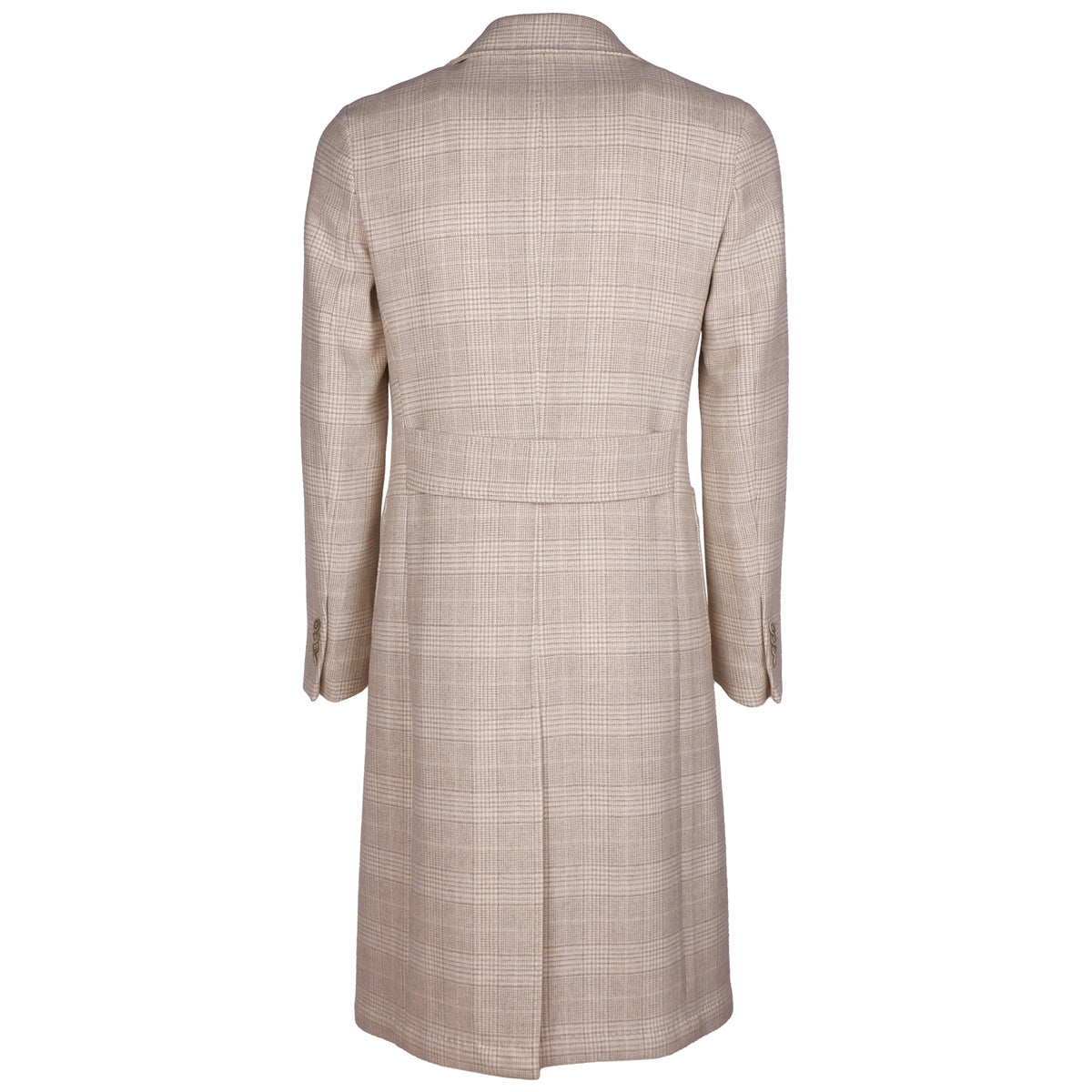 Loro Piana Fabric Men Coat Cashmere Double-Breasted Beige