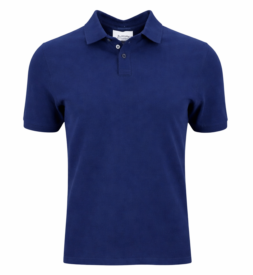 Alpha Studio Men Polo Piquet Blue