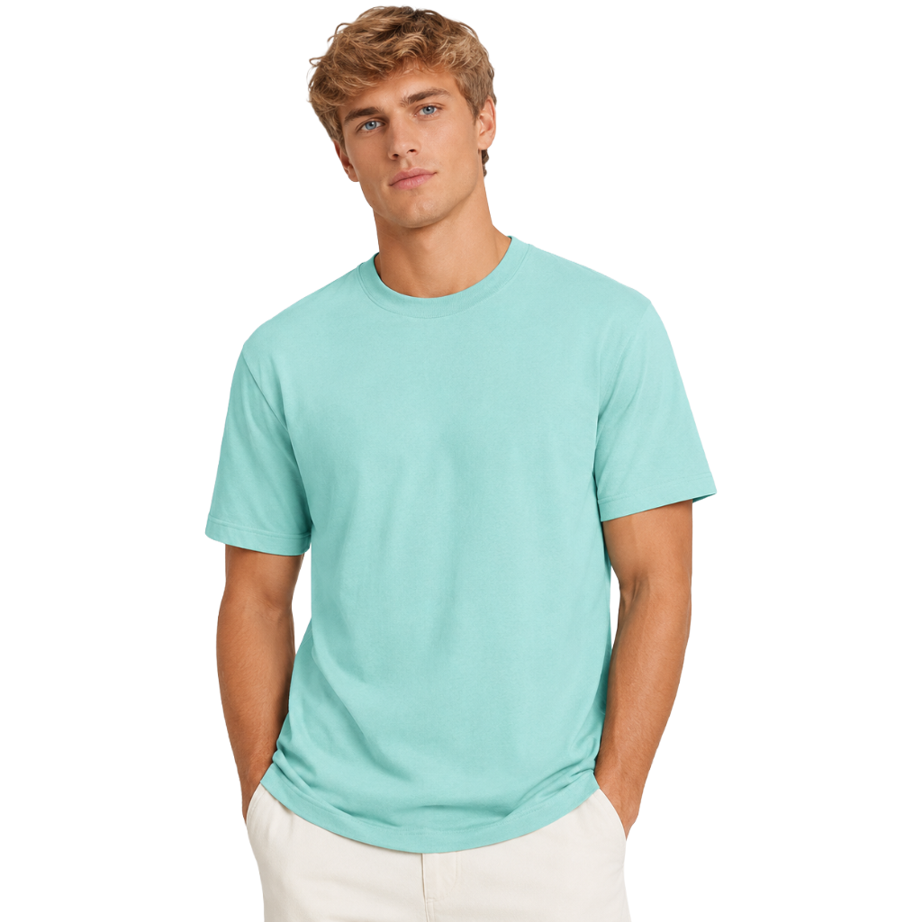 Alpha Studio Men T-Shirt Silk Cashmere Green