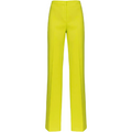 Pinko Women Trousers Hulka Gialli Yellow