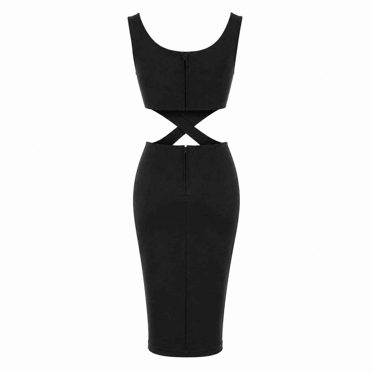 Dolce & Gabbana Women Dress Intrecciato Black