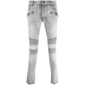 Balmain Men Jeans Slim Grey