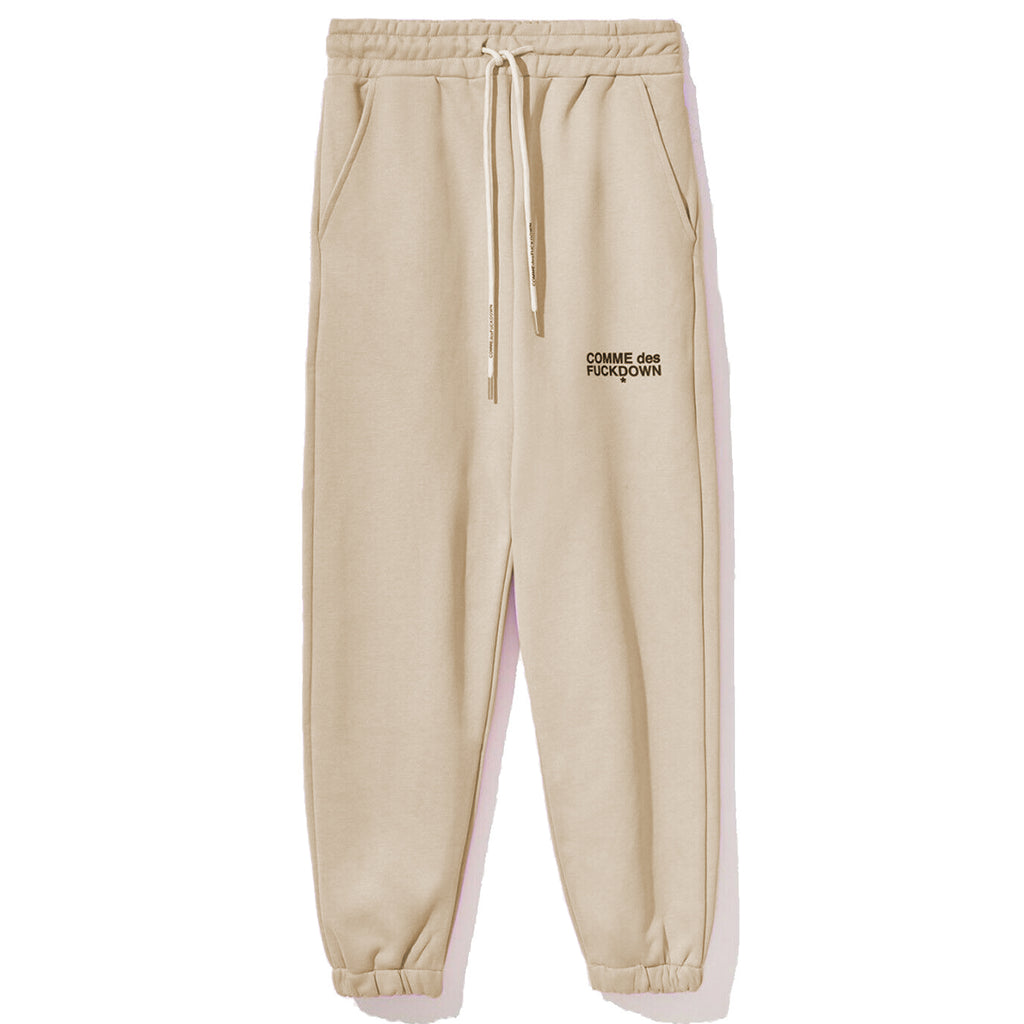 Comme Des Fuckdown Women Trousers Sweatshirt Beige