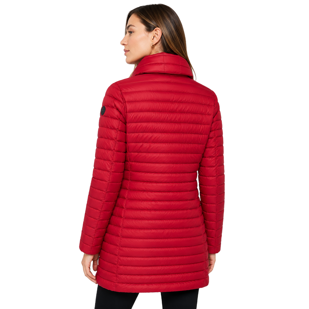 Moose knuckles Women Down Jacket Long LDS QLTD Red