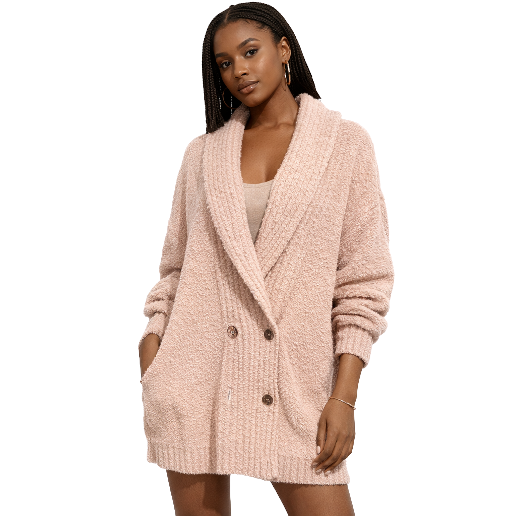 Elisabetta Franchi Women Knit Cardigan Doppio Petto Pink