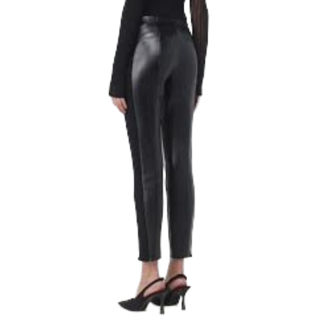 Patrizia Pepe Women Trousers Glossy Black