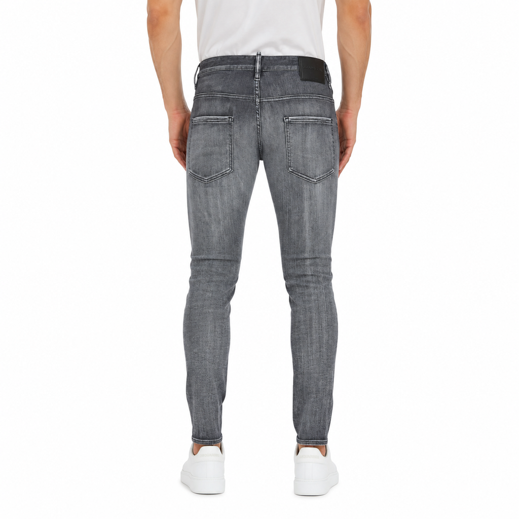 Dsquared2 Men Denim Skater Jeans Black