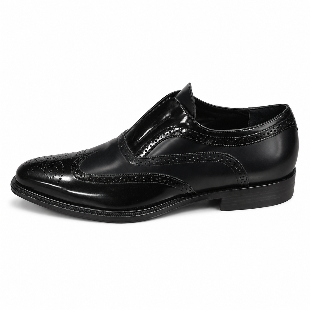 D&G Men Derby Spazzolato Bicolore Derby Black