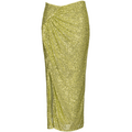 Pinko Women Skirt Linz Green