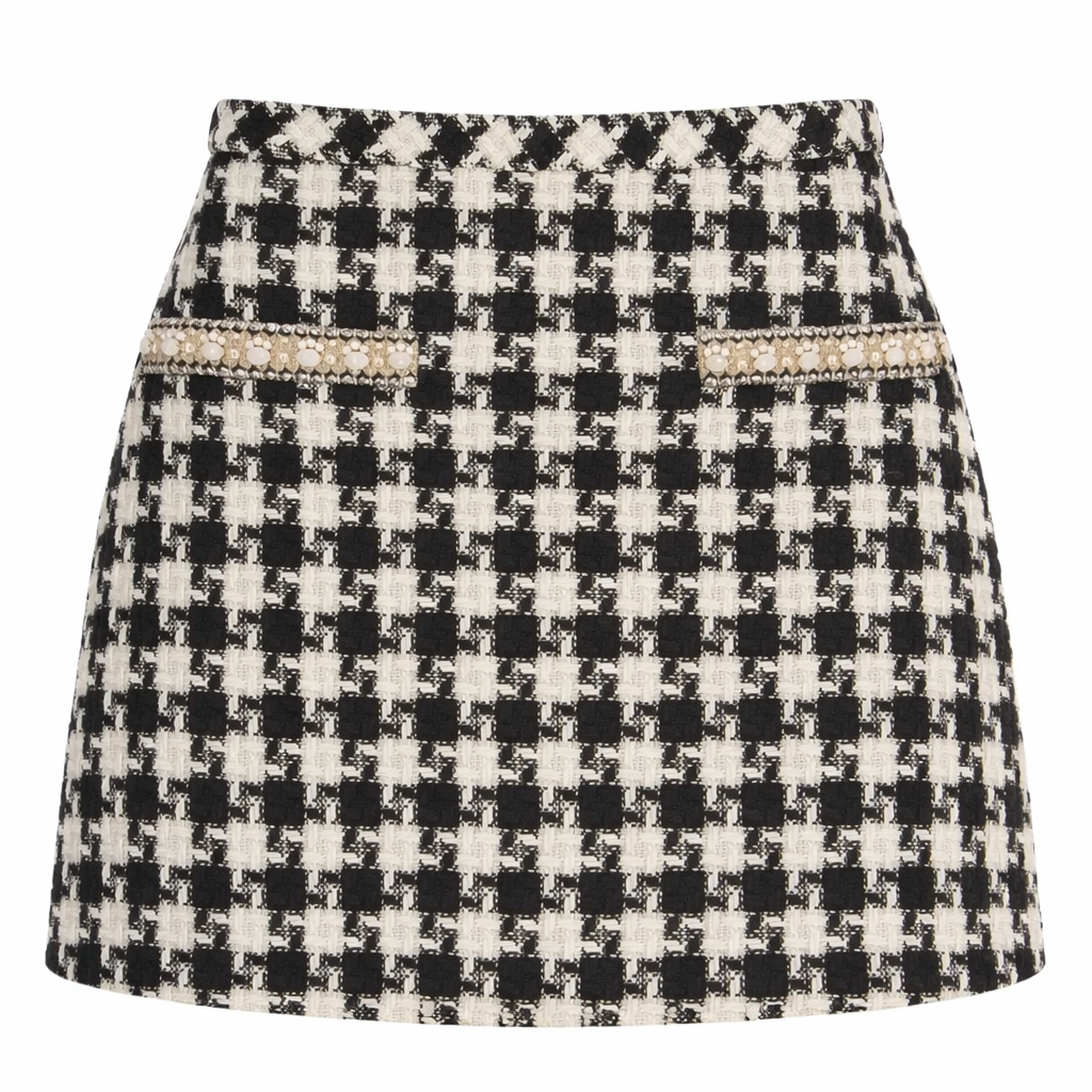 Valentino Garavani Women Skirt White Black