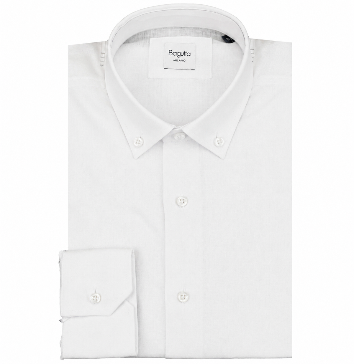 Bagutta Men Shirt Button Down White