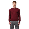 Alpha Studio Men Crew Neck Merinos Sweaters Red