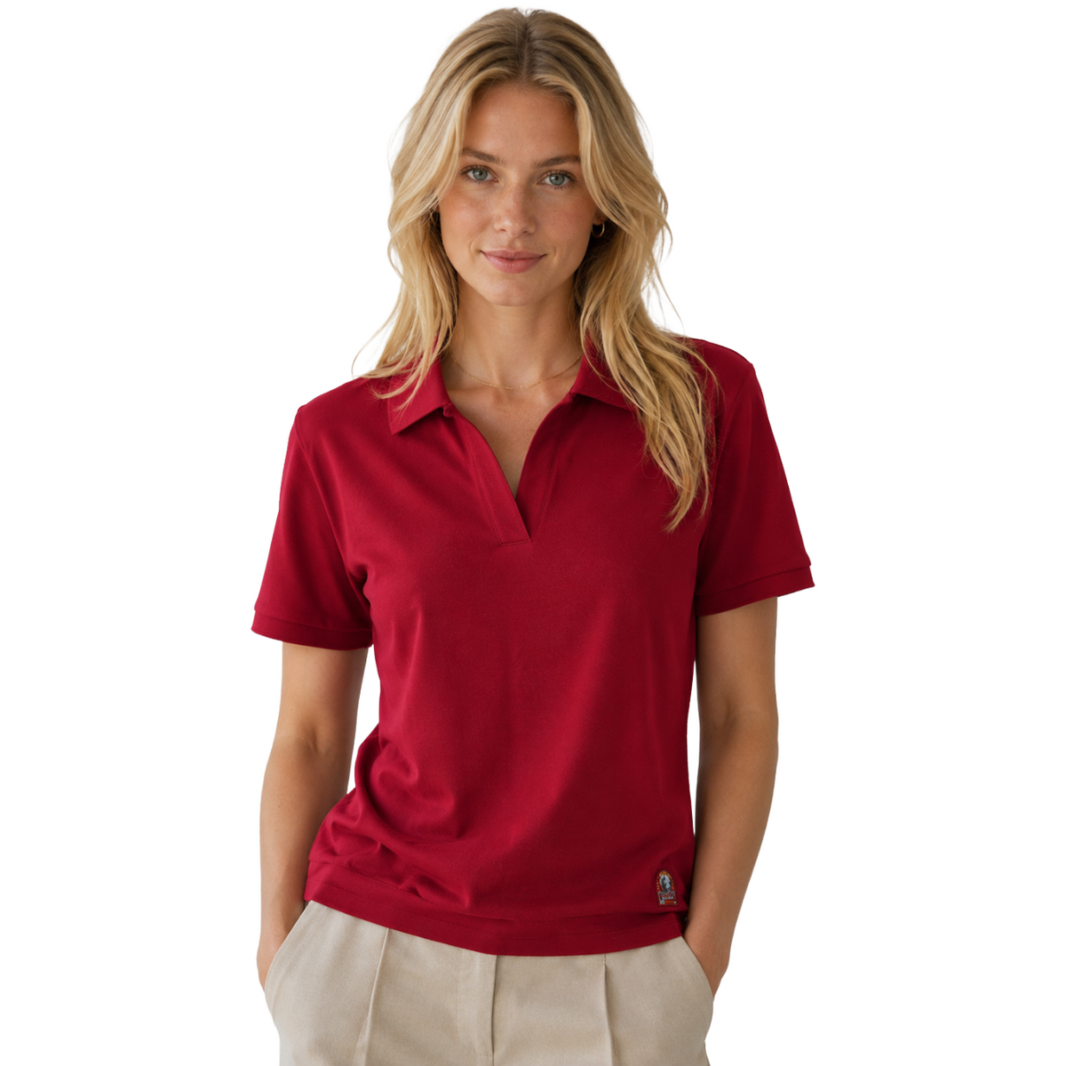 Parajumpers Women Polo Ginan Red