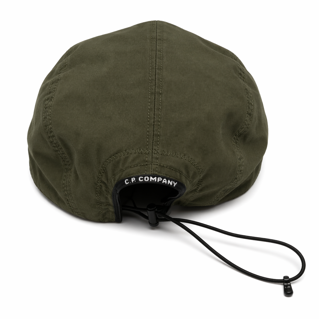 C.P. Company Men Cappelo Baseball Plain Caps Black