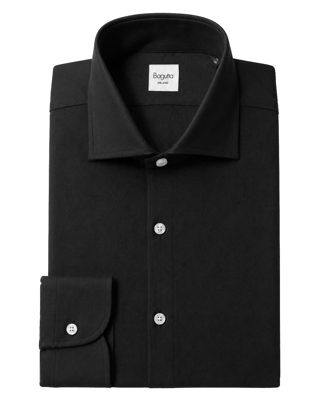 Bagutta Men Shirt Roberto Black