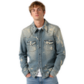 Dolce & Gabbana Men Jacket Denim Light Blue