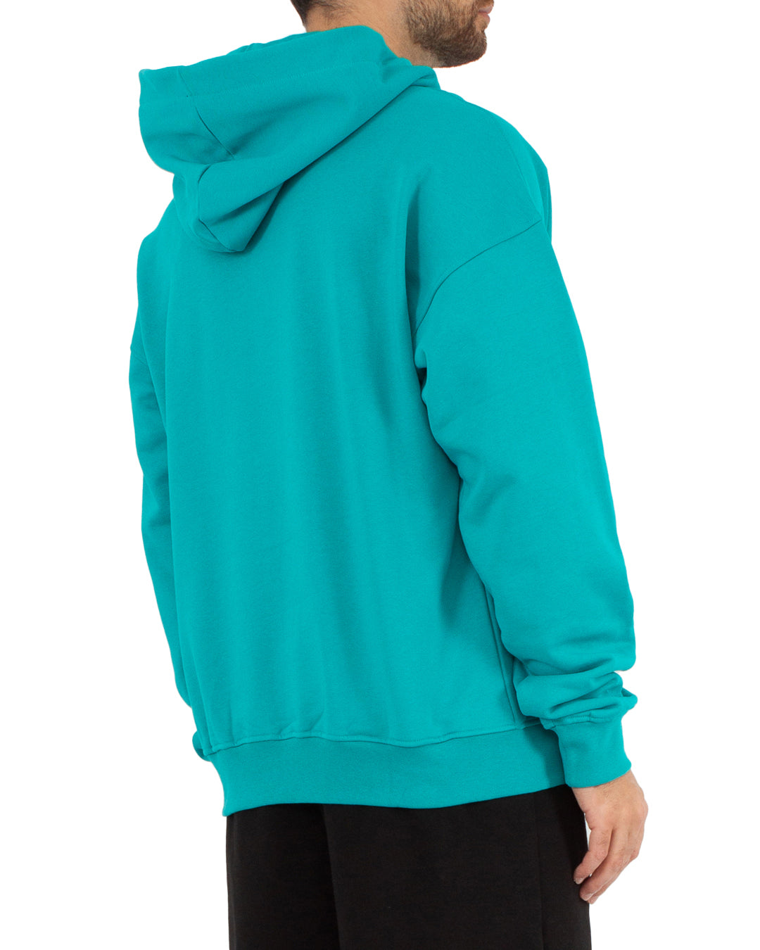 Comme Des Fuckdown Men Sweatshirt Hooded Print Green