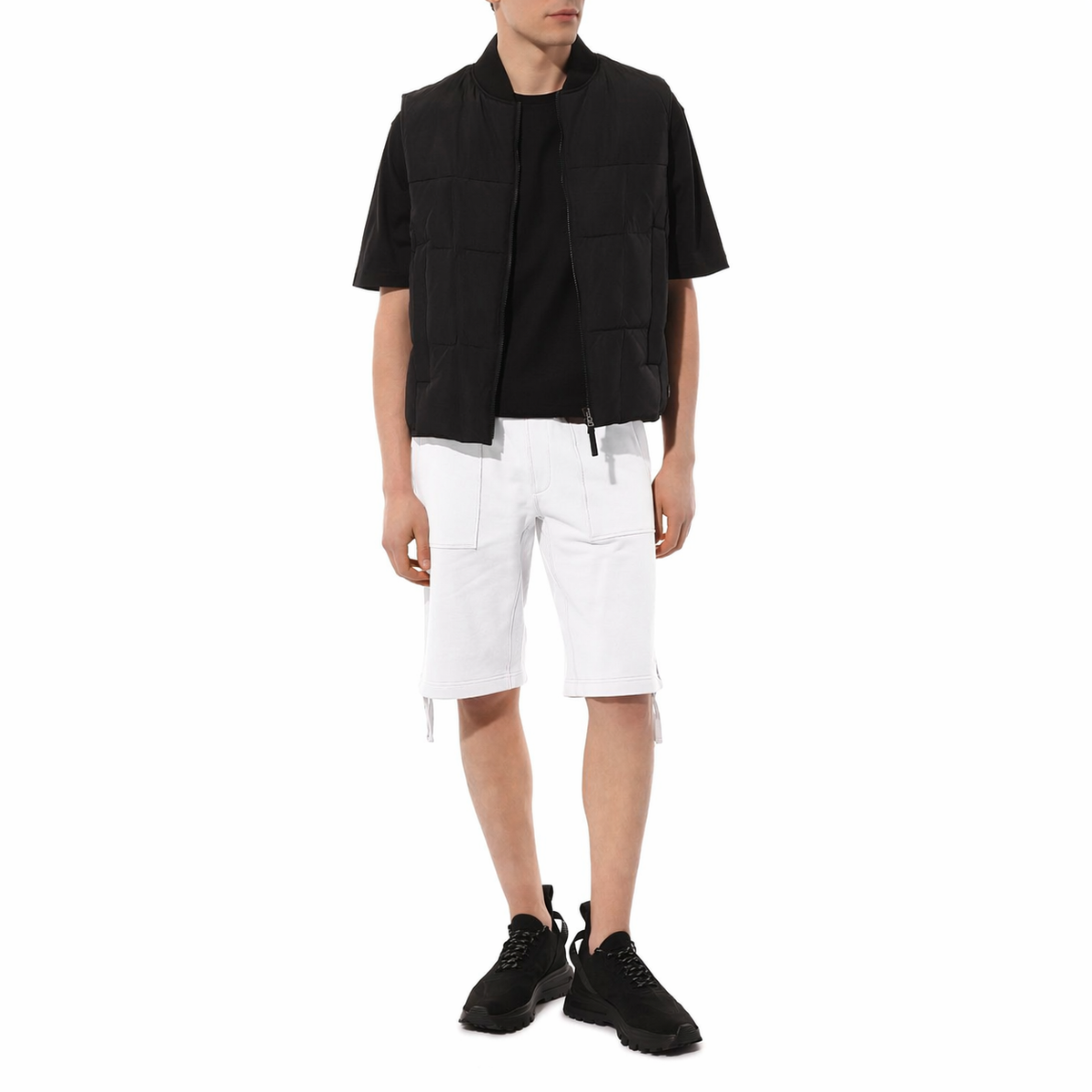 C.P. Company Men Shorts Raised White