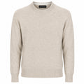 Emilio Romanelli Men Crew Neck Sabbia Sweaters Beige