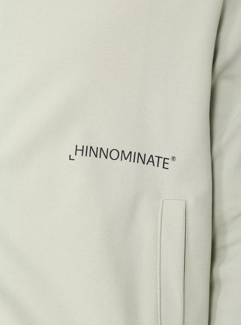 Hinnominate Men Sweatshirt Hooded all-zip Green