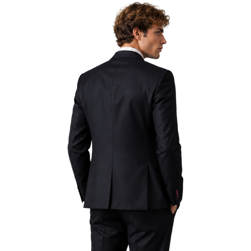 Dolce & Gabbana Men Jacket Double-Breasted Martini Blue