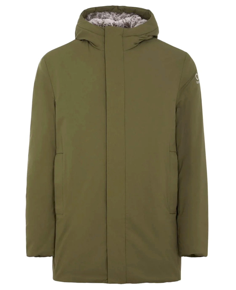 Suns Men Gransasso Fur Jacket Green