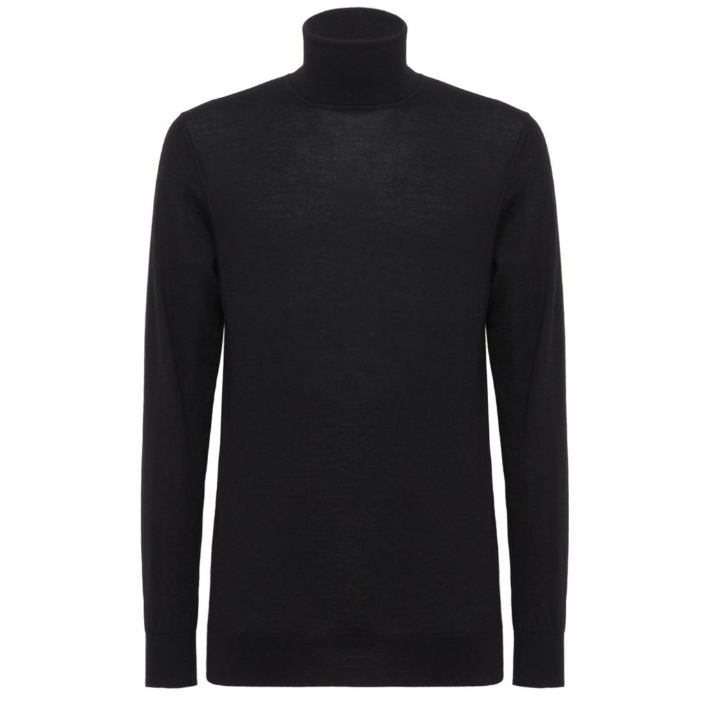 Alpha Studio Men Knit Ciclista Cashmere Black