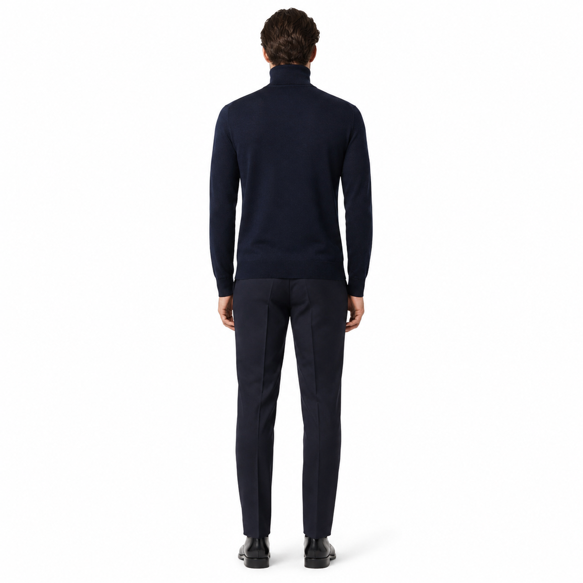 Alpha Studio Men Knit Ciclista Ultrafine Blue