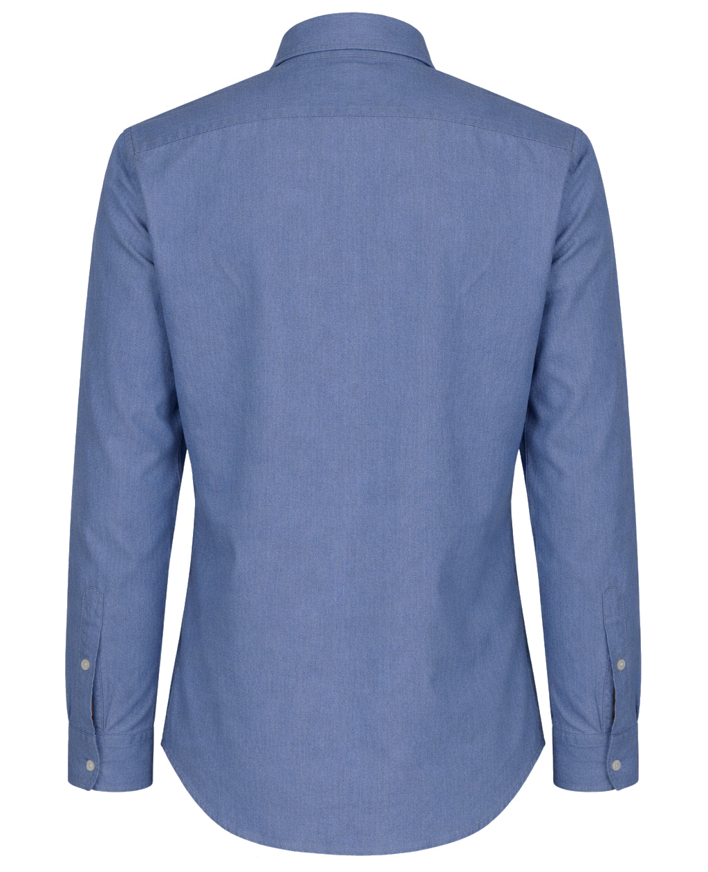 MC2 Saint Barth Men Shirt Denim Blue Chiaro Light Blue
