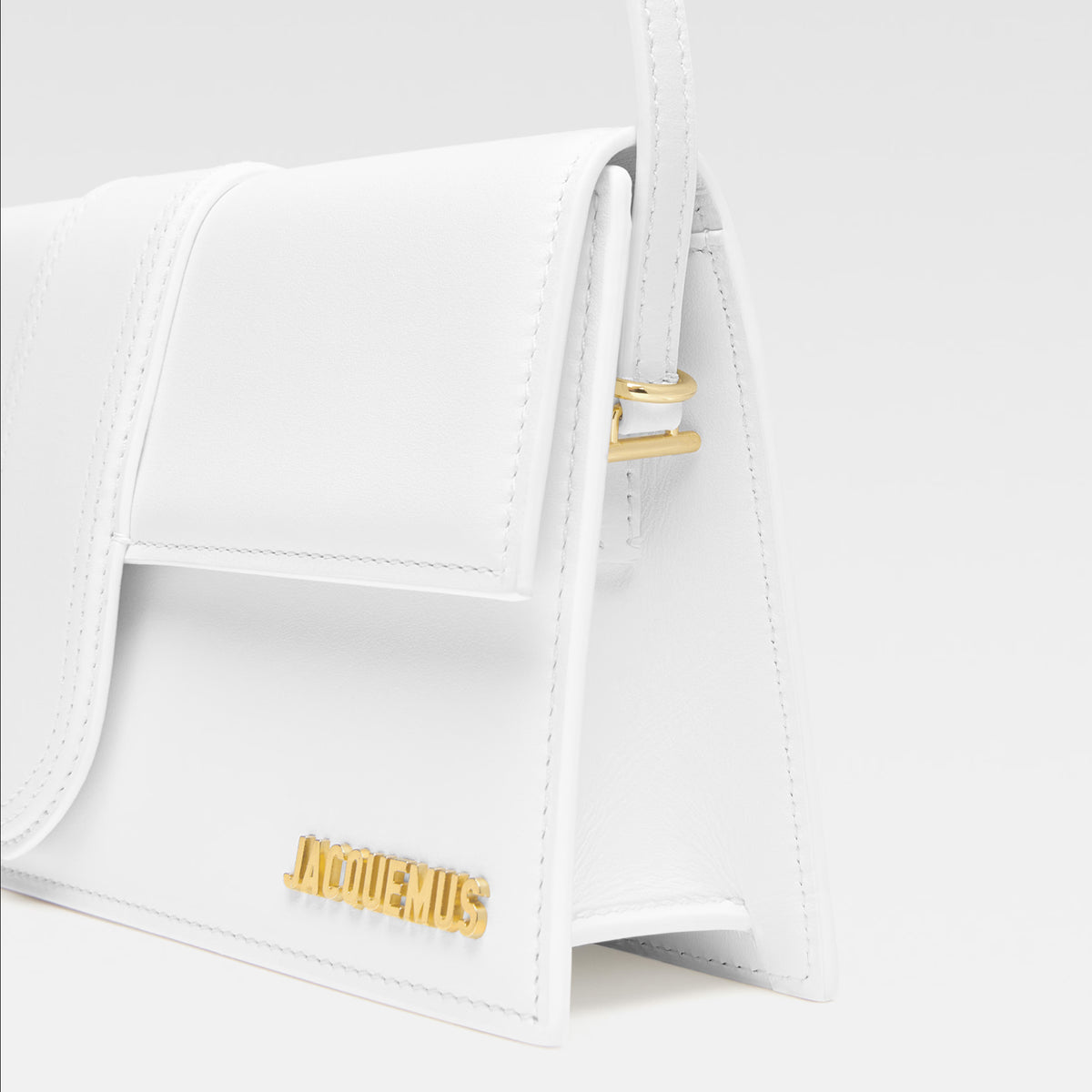 Jacquemus Women Bambino Long Crossbody Bags White